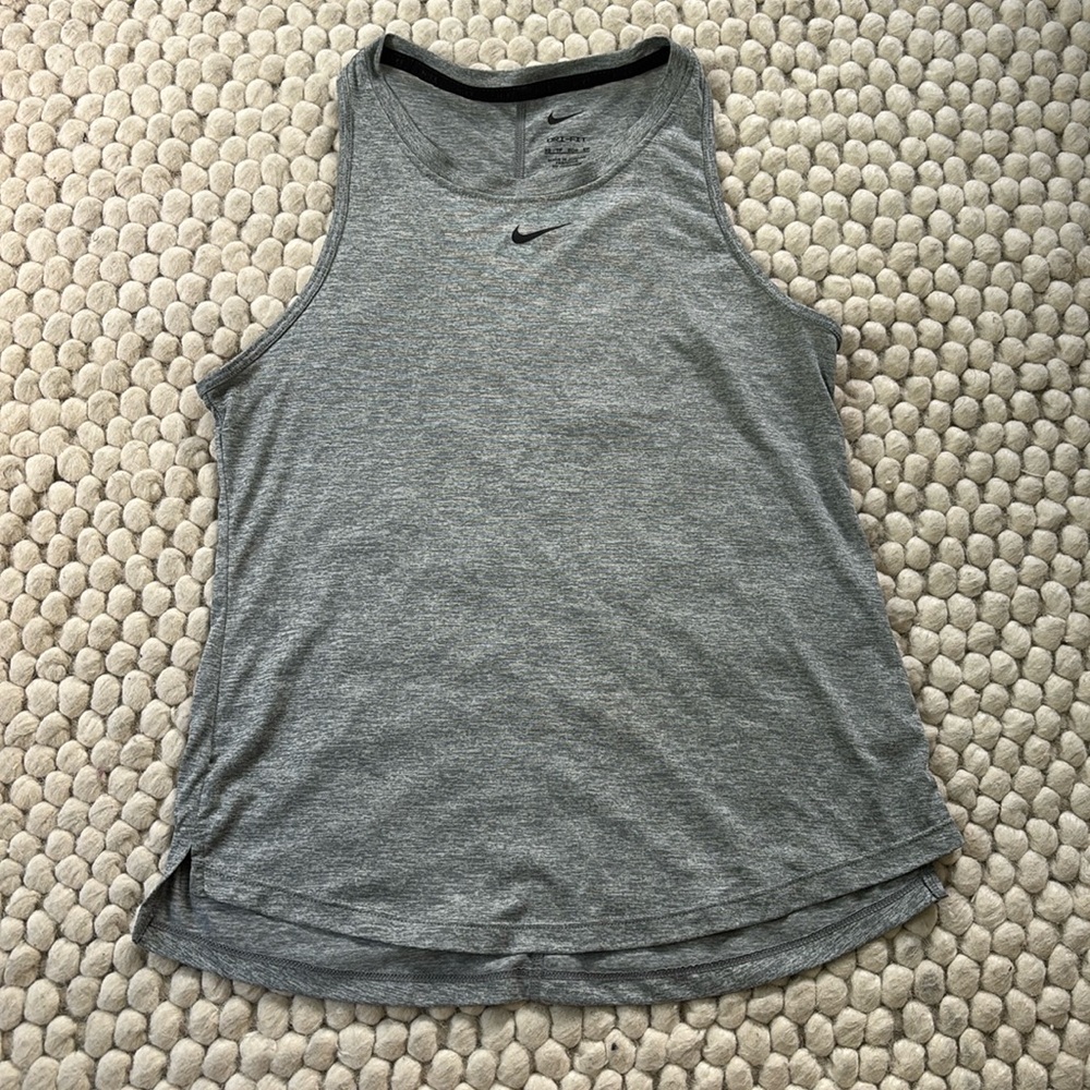 Gray Nike Dri-FIT running tank size xs